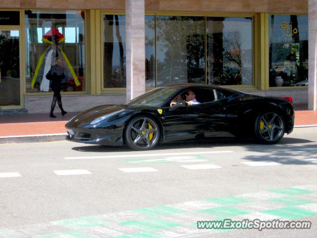 Ferrari 458 Italia spotted in Monaco, Monaco