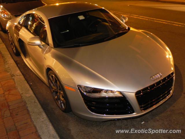 Audi R8 spotted in Princeton, New Jersey