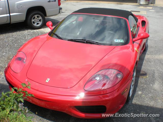 Ferrari 360 Modena spotted in Wilmington, Delaware