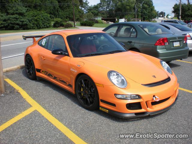 Porsche 911 GT3 spotted in West Chester, Pennsylvania