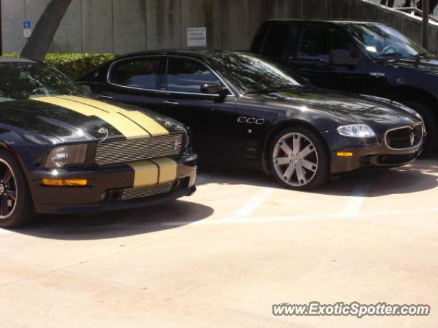 Maserati Quattroporte spotted in Miami Beach, Florida