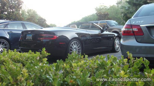 Aston Martin DB9 spotted in Jacksonville, Florida