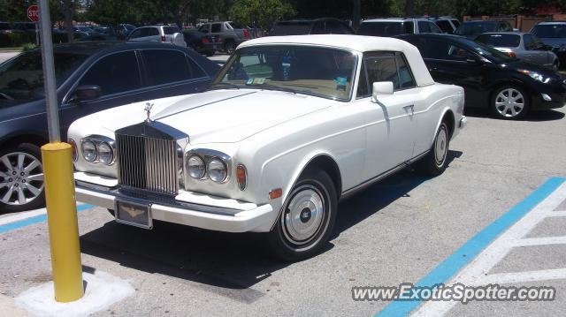 Rolls Royce Corniche spotted in Jacksonville, Florida