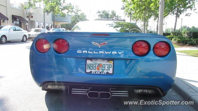 Callaway Z06 spotted in Celebration, Florida