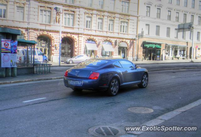 Bentley Continental spotted in Helsinki, Finland