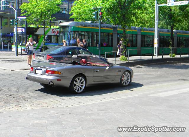 Aston Martin DB7 spotted in Helsinki, Finland