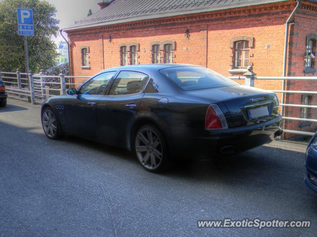 Maserati Quattroporte spotted in Helsinki, Finland