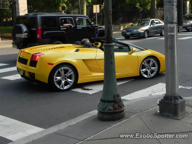 Lamborghini Gallardo spotted in Princeton, New Jersey