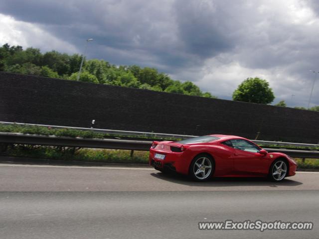 Ferrari 458 Italia spotted in Daxweiler, Germany