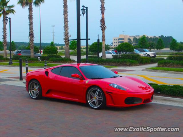 Ferrari F430 spotted in Jacksonville, Florida