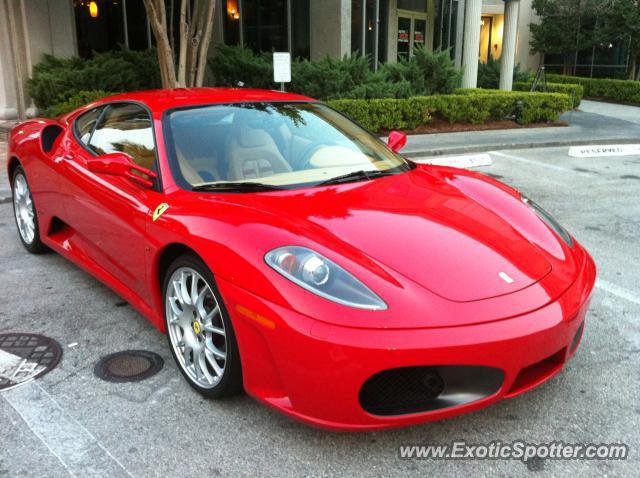 Ferrari F430 spotted in Jacksonville, Florida