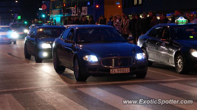 Maserati Quattroporte spotted in Copenhagen, Denmark