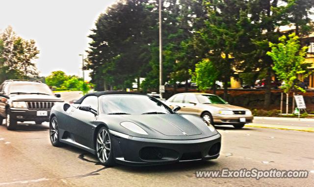 Ferrari F430 spotted in Bellevue, Washington