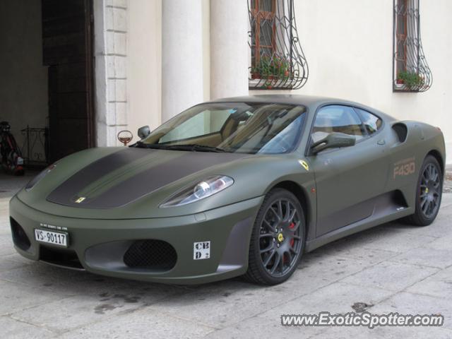 Ferrari F430 spotted in Carzago Di Calvagese - Garda, Italy