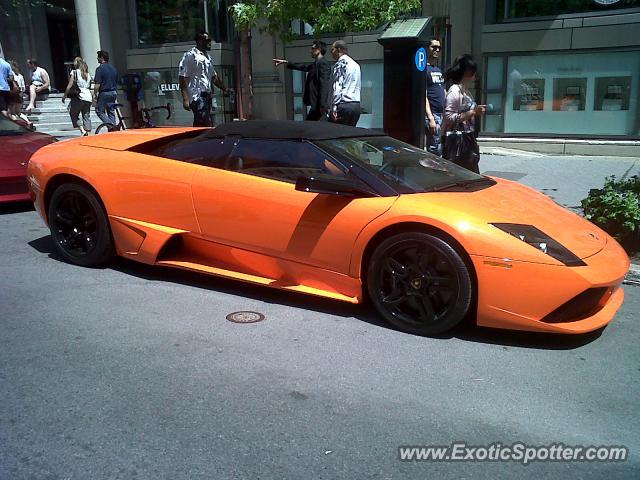 Lamborghini Murcielago spotted in Montreal, Canada