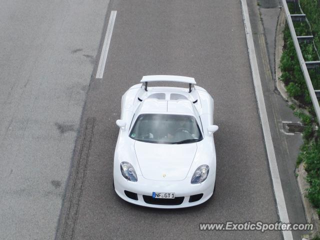 Porsche Carrera GT spotted in Rheinböllen, Germany