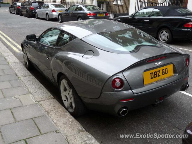 Aston Martin Zagato spotted in London, United Kingdom