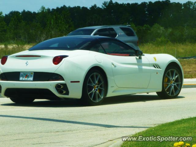 Ferrari California spotted in Orlando, Florida