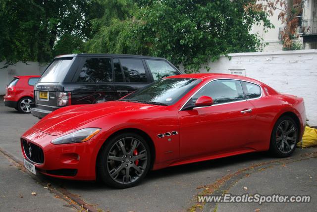 Maserati GranTurismo spotted in Cheltenham, United Kingdom