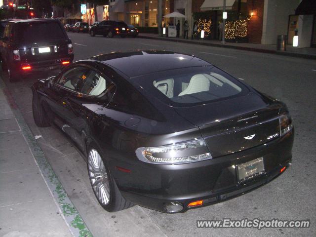 Aston Martin Virage spotted in Beverly Hills, California