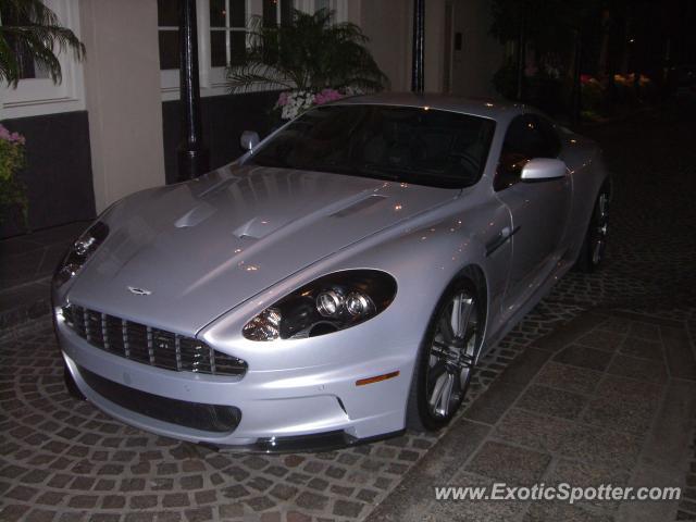 Aston Martin DBS spotted in Beverly Hills, California