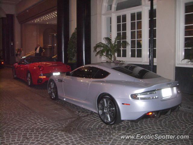 Aston Martin DBS spotted in Beverly Hills, California