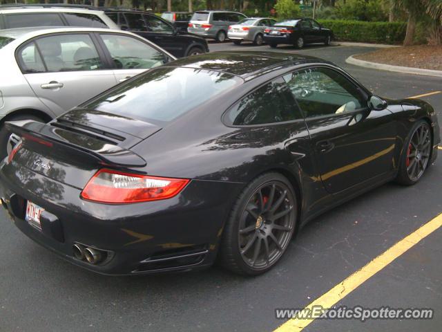 Porsche 911 Turbo spotted in Hilton Head Island, South Carolina