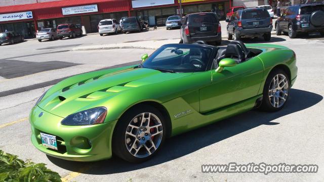 Dodge Viper spotted in Winnipeg, Manitoba, Canada