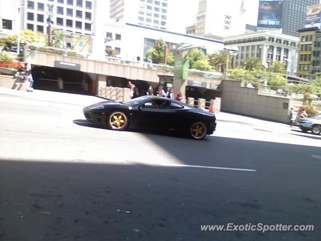 Ferrari 360 Modena spotted in San Francisco, California