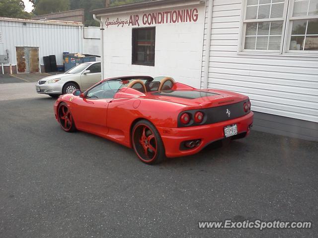 Ferrari 360 Modena spotted in Baltimore, Maryland