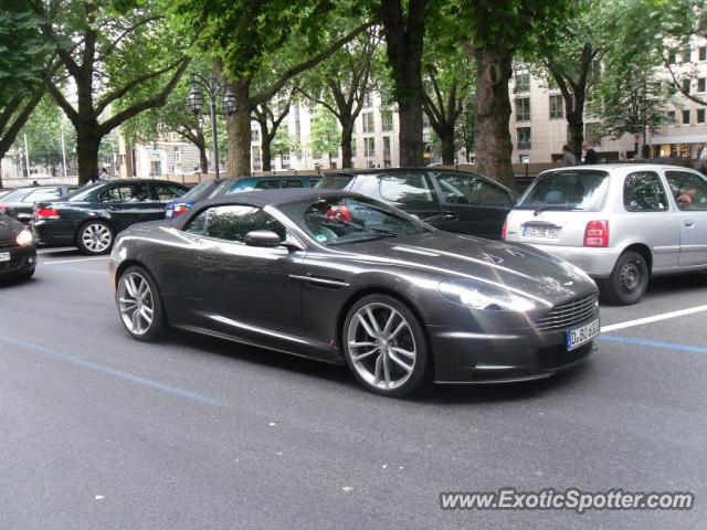 Aston Martin DBS spotted in Düsseldorf, Germany