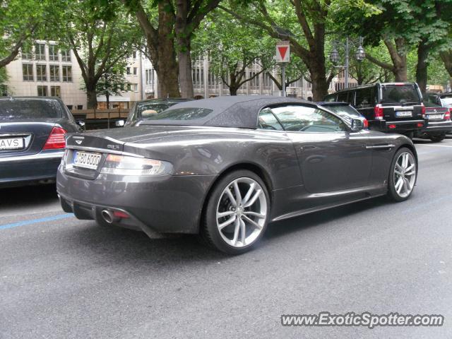 Aston Martin DBS spotted in Düsseldorf, Germany