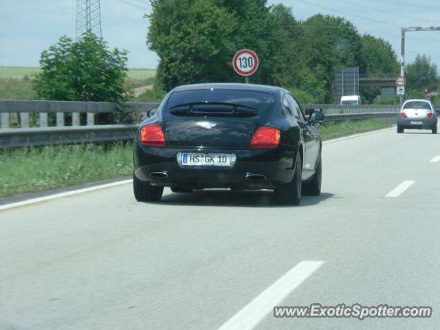 Bentley Continental spotted in Kruft, Germany