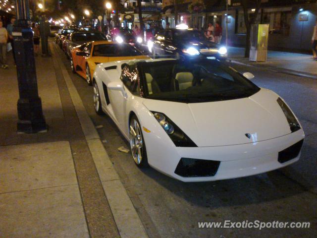 Lamborghini Gallardo spotted in Toronto, Canada