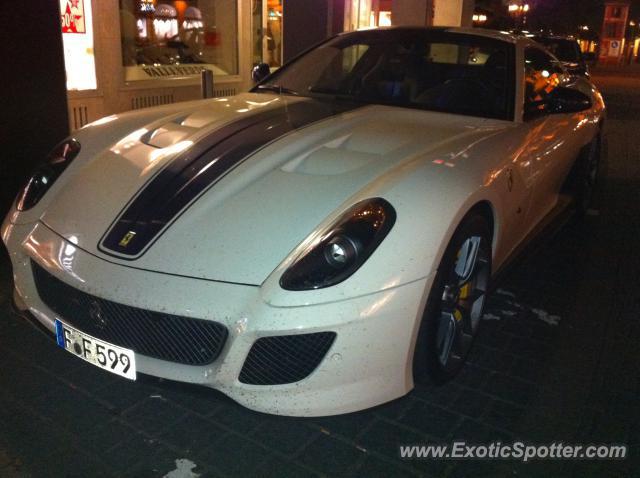 Ferrari 599GTB spotted in Frankfurt, Germany