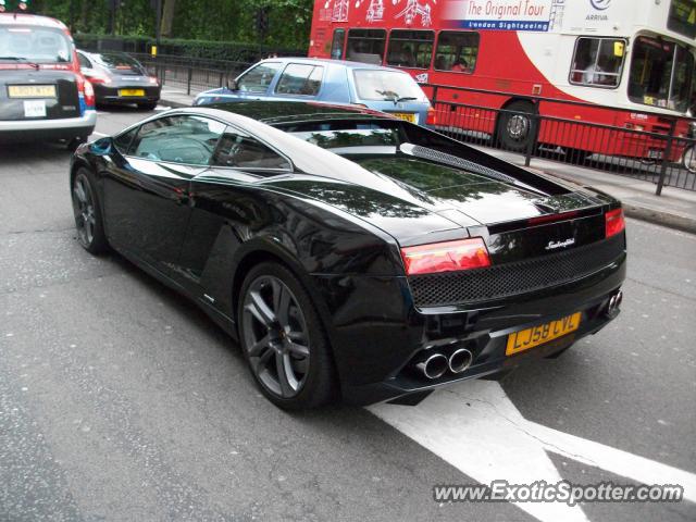 Lamborghini Gallardo spotted in London, United Kingdom