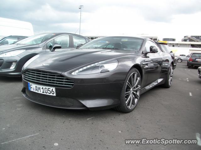 Aston Martin Virage spotted in Nürburgring, Germany