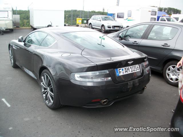 Aston Martin Virage spotted in Nürburgring, Germany