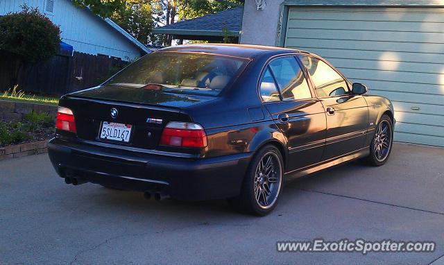 BMW M5 spotted in Redding , California