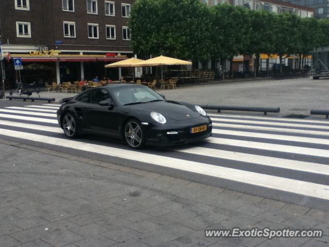 Porsche 911 Turbo spotted in Rotterdam, Netherlands