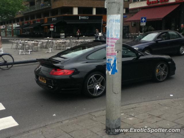 Porsche 911 Turbo spotted in Rotterdam, Netherlands