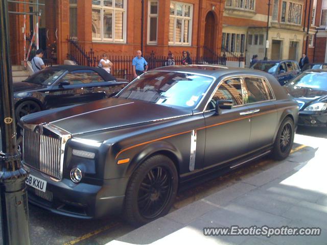 Rolls Royce Phantom spotted in London, United Kingdom