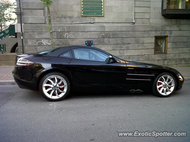 Mercedes SLR spotted in Montreal, Canada