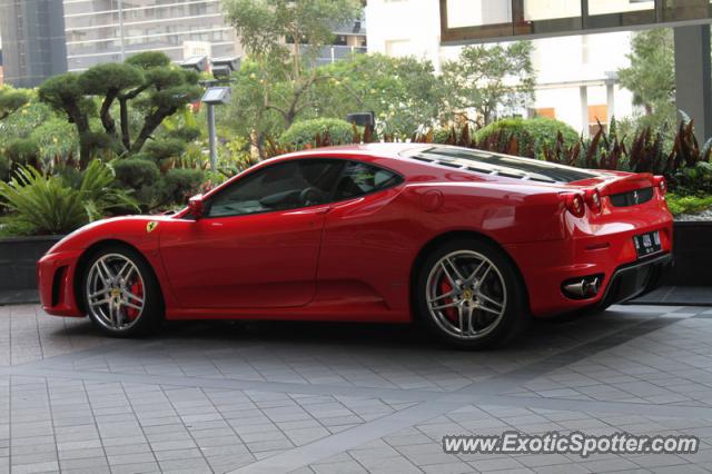 Ferrari F430 spotted in Jakarta, Indonesia