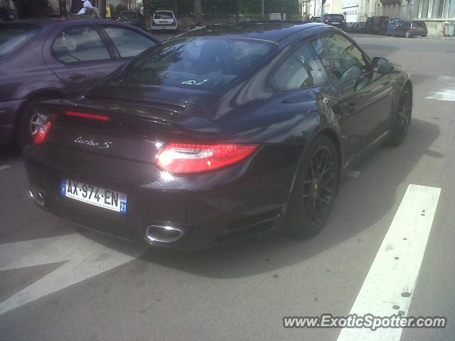 Porsche 911 Turbo spotted in Dijon, France