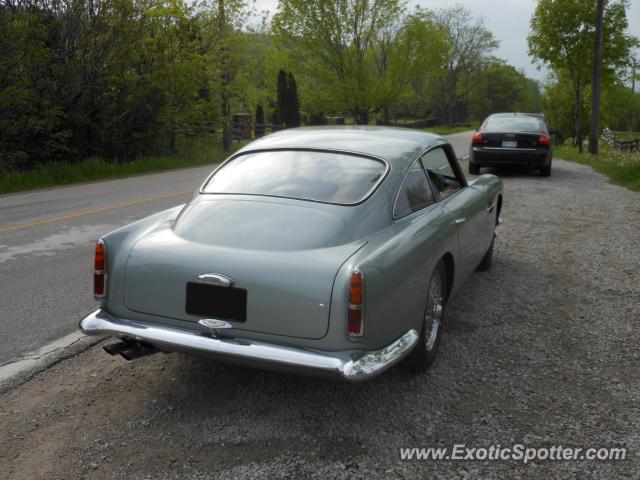 Aston Martin DB4 spotted in Milton, Canada