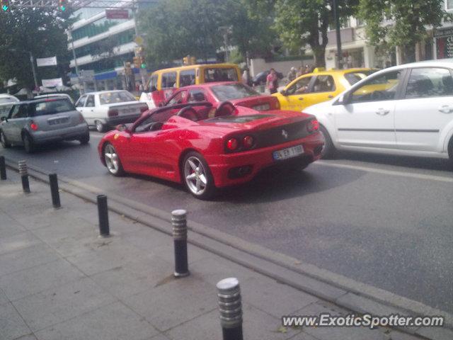 Ferrari 360 Modena spotted in Istanbul, Turkey