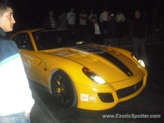 Ferrari 599GTB spotted in Istanbul, Turkey