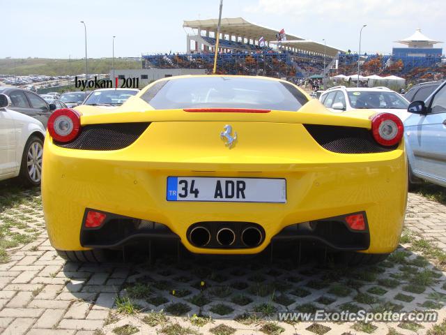 Ferrari 458 Italia spotted in Istanbul, Turkey