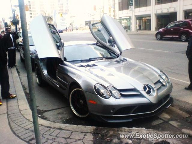 Mercedes SLR spotted in Toronto Ontario, Canada